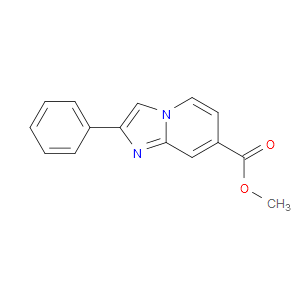 METHYL 2-PHENYLIMIDAZO[1,2-A]PYRIDINE-7-CARBOXYLATE