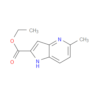 ETHYL 5-METHYL-1H-PYRROLO[3,2-B]PYRIDINE-2-CARBOXYLATE