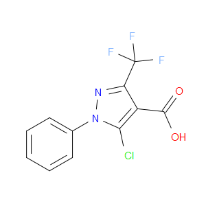4-CARBOXY-5-CHLORO-1-PHENYL-3-(TRIFLUOROMETHYL)PYRAZOLE