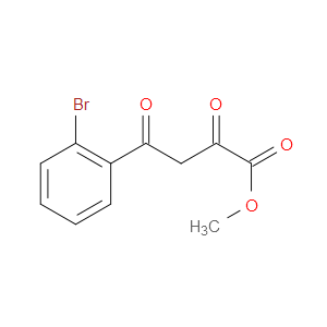 METHYL 4-(2-BROMOPHENYL)-2,4-DIOXOBUTANOATE