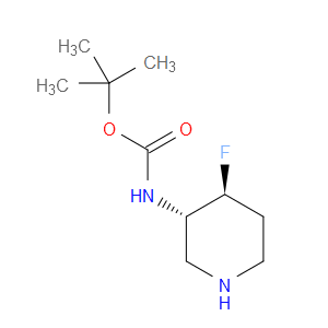 TERT-BUTYL N-[(3S,4S)-4-FLUOROPIPERIDIN-3-YL]CARBAMATE - Click Image to Close