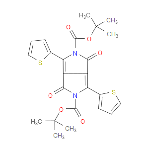 DI-TERT-BUTYL 1,4-DIOXO-3,6-DI(THIOPHEN-2-YL)PYRROLO[3,4-C]PYRROLE-2,5(1H,4H)-DICARBOXYLATE