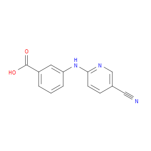 3-(5-CYANOPYRIDIN-2-YLAMINO)BENZOIC ACID