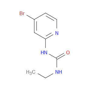 1-(4-BROMOPYRIDIN-2-YL)-3-ETHYLUREA