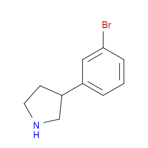 3-(3-BROMOPHENYL)PYRROLIDINE