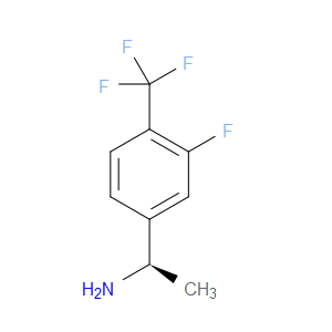 (R)-1-(3-FLUORO-4-(TRIFLUOROMETHYL)PHENYL)ETHANAMINE