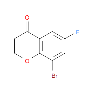 8-BROMO-6-FLUOROCHROMAN-4-ONE