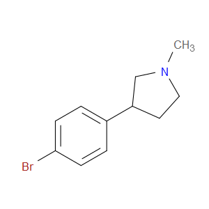 3-(4-BROMOPHENYL)-1-METHYLPYRROLIDINE - Click Image to Close