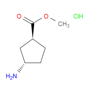 (1S,3S)-METHYL 3-AMINOCYCLOPENTANECARBOXYLATE HYDROCHLORIDE