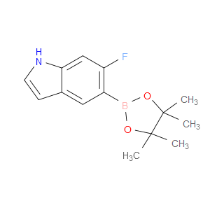 6-FLUORO-5-(4,4,5,5-TETRAMETHYL-1,3,2-DIOXABOROLAN-2-YL)-1H-INDOLE