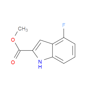 METHYL 4-FLUORO-1H-INDOLE-2-CARBOXYLATE