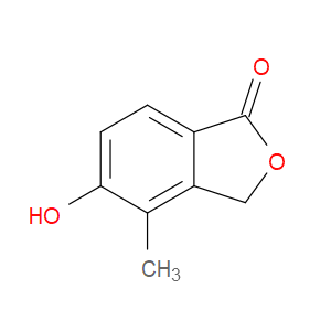 5-HYDROXY-4-METHYLISOBENZOFURAN-1(3H)-ONE - Click Image to Close