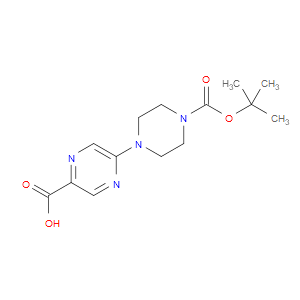 5-(4-(TERT-BUTOXYCARBONYL)PIPERAZIN-1-YL)PYRAZINE-2-CARBOXYLIC ACID