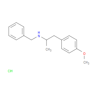 N-BENZYL-1-(4-METHOXYPHENYL)PROPAN-2-AMINE HYDROCHLORIDE - Click Image to Close