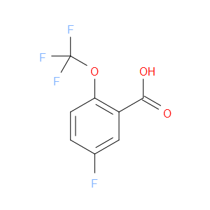 5-FLUORO-2-(TRIFLUOROMETHOXY)BENZOIC ACID