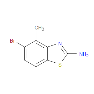 5-BROMO-4-METHYLBENZO[D]THIAZOL-2-AMINE