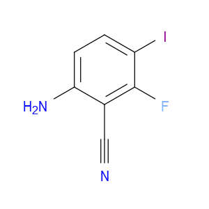 6-AMINO-2-FLUORO-3-IODOBENZONITRILE