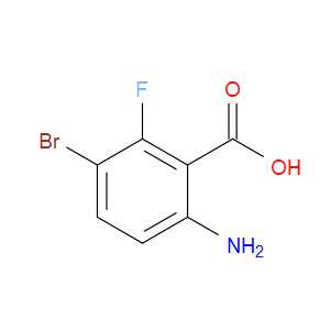 6-AMINO-3-BROMO-2-FLUOROBENZOIC ACID