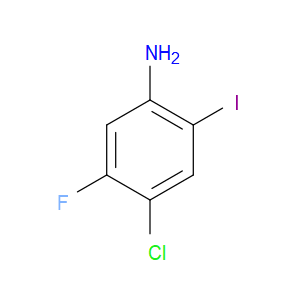 4-CHLORO-5-FLUORO-2-IODOANILINE