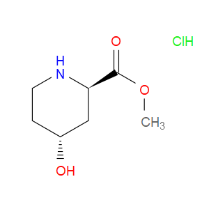 METHYL (2R,4R)-4-HYDROXYPIPERIDINE-2-CARBOXYLATE HYDROCHLORIDE - Click Image to Close