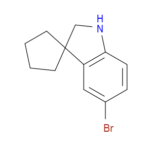 5'-BROMO-1',2'-DIHYDROSPIRO[CYCLOPENTANE-1,3'-INDOLE] - Click Image to Close