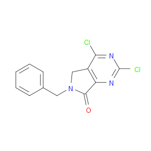 6-BENZYL-2,4-DICHLORO-5H-PYRROLO[3,4-D]PYRIMIDIN-7(6H)-ONE