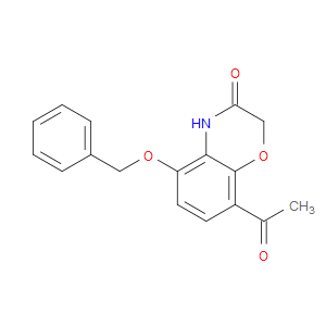 8-ACETYL-5-(BENZYLOXY)-2H-BENZO[B][1,4]OXAZIN-3(4H)-ONE