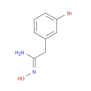2-(3-BROMO-PHENYL)-N-HYDROXY-ACETAMIDINE - Click Image to Close