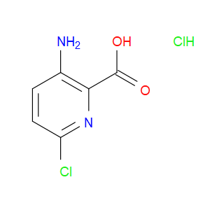 3-AMINO-6-CHLOROPYRIDINE-2-CARBOXYLIC ACID HYDROCHLORIDE - Click Image to Close