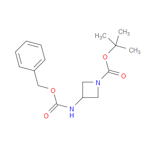 TERT-BUTYL 3-(((BENZYLOXY)CARBONYL)AMINO)AZETIDINE-1-CARBOXYLATE