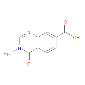 3-METHYL-4-OXO-3,4-DIHYDRO-7-QUINAZOLINECARBOXYLIC ACID - Click Image to Close