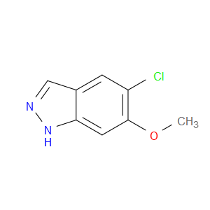 5-CHLORO-6-METHOXY-1H-INDAZOLE - Click Image to Close