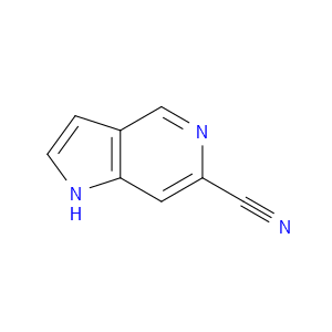 1H-PYRROLO[3,2-C]PYRIDINE-6-CARBONITRILE - Click Image to Close