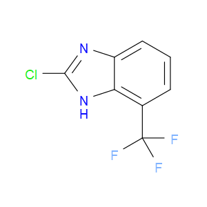2-CHLORO-7-(TRIFLUOROMETHYL)-1H-BENZO[D]IMIDAZOLE - Click Image to Close