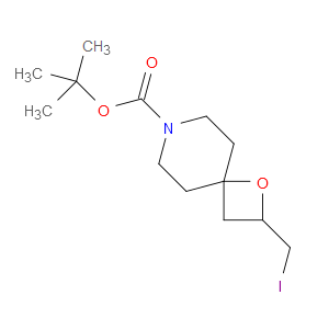 TERT-BUTYL 2-(IODOMETHYL)-1-OXA-7-AZASPIRO[3.5]NONANE-7-CARBOXYLATE