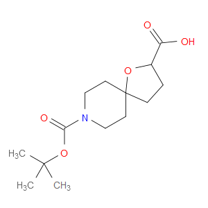8-(TERT-BUTOXYCARBONYL)-1-OXA-8-AZASPIRO[4.5]DECANE-2-CARBOXYLIC ACID