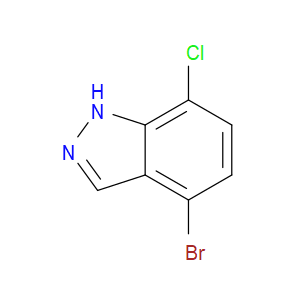 4-BROMO-7-CHLORO-1H-INDAZOLE - Click Image to Close
