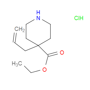 ETHYL 4-ALLYL-4-PIPERIDINECARBOXYLATE HYDROCHLORIDE - Click Image to Close
