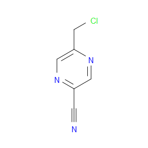 5-(CHLOROMETHYL)-2-PYRAZINECARBONITRILE