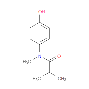 N-(4-HYDROXYPHENYL)-N,2-DIMETHYLPROPANAMIDE - Click Image to Close