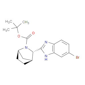 (1R,3S,4S)-3-(6-BROMO-1H-BENZIMIDAZOL-2-YL)-2-AZABICYCLO[2.2.1]HEPTANE-2-CARBOXYLIC ACID 1,1-DIMETHYLETHYL ESTER - Click Image to Close