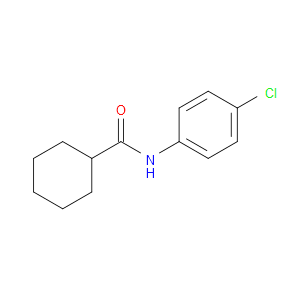 N-(4-CHLOROPHENYL)CYCLOHEXANECARBOXAMIDE
