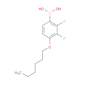 2,3-DIFLUORO-4-(N-HEXYLOXY)PHENYLBORONIC ACID - Click Image to Close