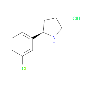 (R)-2-(3-CHLOROPHENYL)PYRROLIDINE HYDROCHLORIDE - Click Image to Close