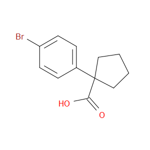1-(4-BROMOPHENYL)CYCLOPENTANECARBOXYLIC ACID - Click Image to Close