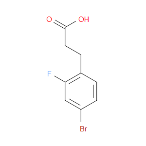 3-(4-BROMO-2-FLUOROPHENYL)PROPANOIC ACID