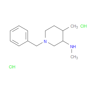 1-BENZYL-N,4-DIMETHYLPIPERIDIN-3-AMINE DIHYDROCHLORIDE - Click Image to Close