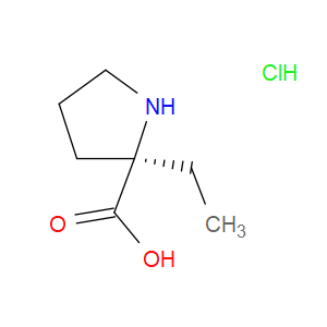 (R)-2-ETHYLPYRROLIDINE-2-CARBOXYLIC ACID HYDROCHLORIDE - Click Image to Close