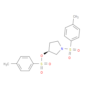 (S)-1-TOSYLPYRROLIDIN-3-YL 4-METHYLBENZENESULFONATE - Click Image to Close