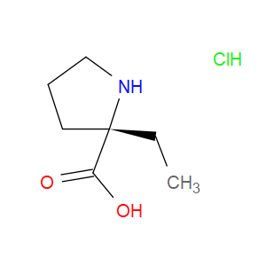 (S)-2-ETHYLPYRROLIDINE-2-CARBOXYLIC ACID HYDROCHLORIDE - Click Image to Close